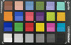 Color Checker: исходный цвет представлен в нижней части каждого блока
