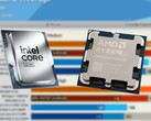 Начальная цена Intel Core Ultra 9 285K составляет 589 долларов, а Ryzen 7 9800X3D - 479 долларов (Источник изображения: Intel, Notebookcheck, Hardware Unboxed на YouTube, отредактировано)