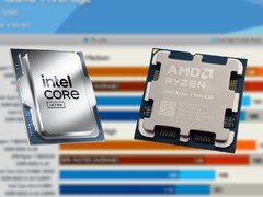 Начальная цена Intel Core Ultra 9 285K составляет 589 долларов, а Ryzen 7 9800X3D - 479 долларов (Источник изображения: Intel, Notebookcheck, Hardware Unboxed на YouTube, отредактировано)