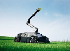 NexLawn Master X может бросать мячи собакам и собирать фрукты с деревьев. (Источник изображения: Mova)
