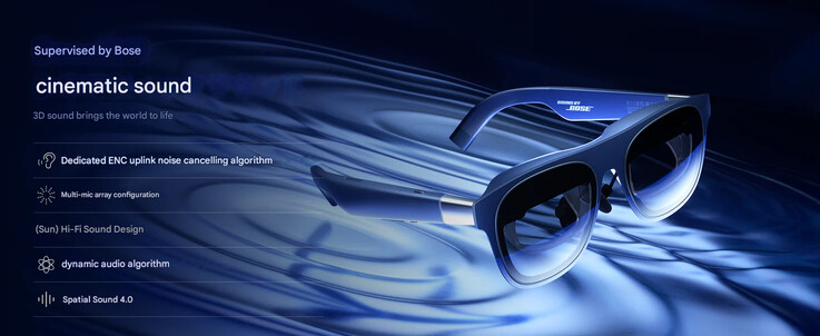 Звуковая настройка Xreal 1S (Источник изображения: Xreal - машинный перевод)