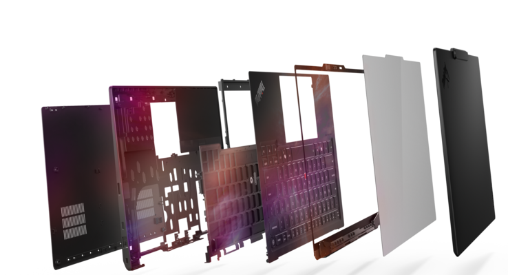 Lenovo ThinkPad X1 Carbon Gen 14 Aura Edition: Дизайн с космической рамкой (источник изображения: Lenovo)