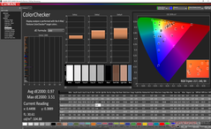 ColorChecker (Основной дисплей, после калибровки)