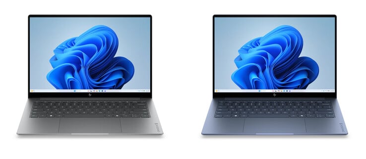 Новый ноутбук HP на базе Core 7 350 доступен в цветах Smoke Silver и Starlit Blue.