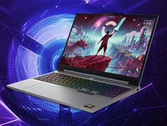 Lenovo предлагает LOQ 15APH11 в единственном варианте серебристого цвета. (Источник изображения: Lenovo)