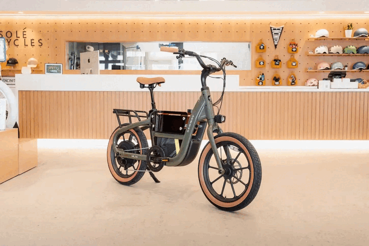 Электровелосипед Segway Muxi может похвастаться задним втулочным двигателем мощностью 750 Вт