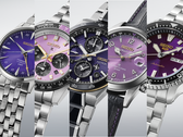На фотографии слева направо: Seiko Presage HCB006J1, Prospex HBJ005, Astron HAB011J1, Alpinist HBC006J1 и 5 Sports HDB003.