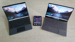 Microsoft Surface Pro X работает на базе SQ1, Galaxy Fold – на Snapdragon 855, а Galaxy Book S – на Snapdragon 8cx. (Источник: Notebookcheck)