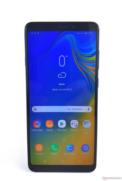 На обзоре: Samsung Galaxy A9 2018. Тестовый образец предоставлен notebooksbilliger.de