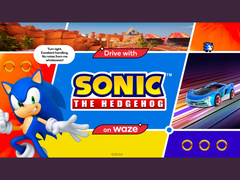 Рекламная иллюстрация голосового помощника Sonic в Waze (источник изображения: Waze)