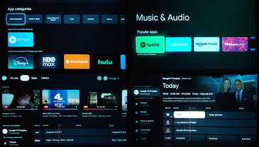 В магазине Google TV есть множество бесплатных телеканалов и приложений. (Источник изображения: Notebookcheck)