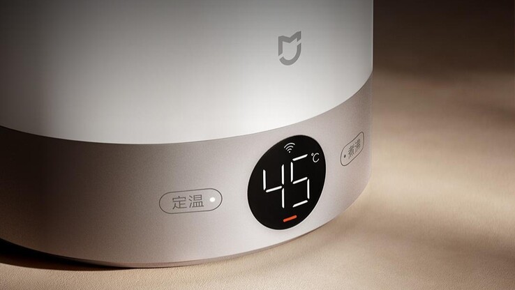 Чайник Xiaomi Mijia Constant Temperature Kettle 3 Pro имеет дисплей на основании. (Источник изображения: Xiaomi)
