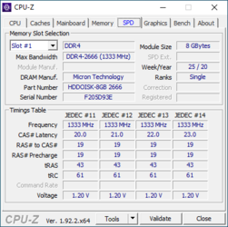 CPU-Z: SPD