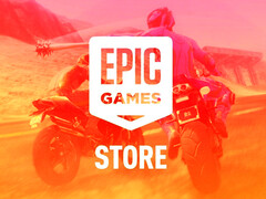 Стоимость новых подарков в Epic Games Store составляет $44,98, логотип Epic Games на фото. (Источник изображения: Epic Games Store)