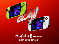 На старте продаж MSI предлагает Claw A8 в двух цветах. (Источник изображения: MSI)
