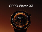 Oppo Watch X3 сохранил роскошный дизайн своего предшественника.