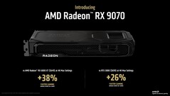 AMD Radeon RX 9070. (Источник изображения: AMD)