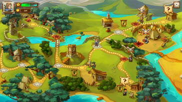 На изображении: скриншот игрового процесса из игры «Braveland».