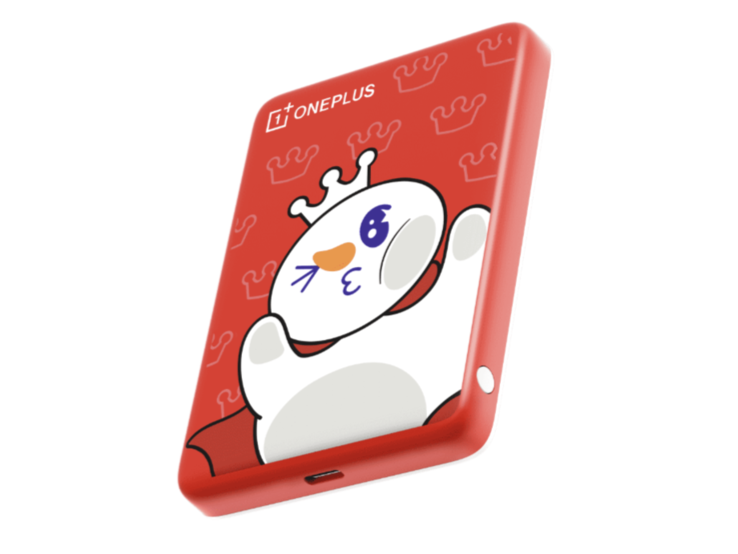 OnePlus Магнитная энергетическая карта Air Snow King Edition Sweet Red. (Источник изображения: Oppo Mall)