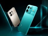 Смартфон Realme P4s будет доступен в сером или бирюзовом цвете.