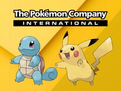 Логотип компании Pokémon Company, изображенный над существами (Источник изображения: The Pokémon Company с правками)