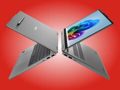 IdeaPad 5 2-в-1 14Q8Y11 может хранить перо Linear Pen на магнитах на задней панели.