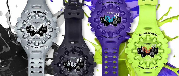 Часы Casio G-Shock GA-V01 выпускаются в четырех цветах. (Источник изображения: Casio)