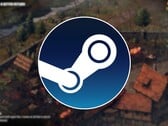 Изображение с логотипом Steam и игрой «Thronebreaker: The Witcher Tales», на которую сейчас действует скидка 80 %.
