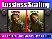 Масштабирование без потерь на Steam Deck OLED показывает положительные результаты в первом тестировании (Источник изображения: ETA Prime)