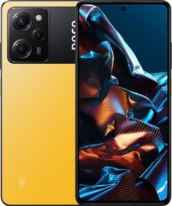 Poco X5 Pro в желтой расцветке