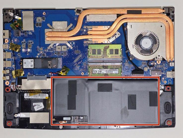Материнская плата MSI GF63 12VE (Источник изображения: iFixit)