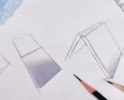 Эскизы модели Magic V Flip2. (Источник изображения: Jimmy Choo on Instagram)