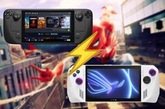 Steam Deck справился с игрой Spider-Man 2, в то время как ROG Ally показал достойные результаты. (Источник изображения: Steam, Asus, Valve, отредактировано)