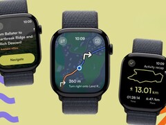 Apple Пользователи часов могут загрузить новые обновления приложений Strava и Komoot. (Источник изображения: Komoot через Strava)