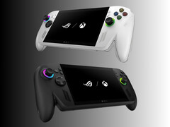 Показаны портативные компьютеры Asus ROG Xbox Ally и ROG Xbox Ally X (источник изображения: Asus Store by MacMan with edits)