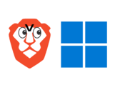Brave по умолчанию блокирует одну из ключевых функций Windows 11. (Источник изображения: логотип Brave и логотип Windows 11, с/изменениями)