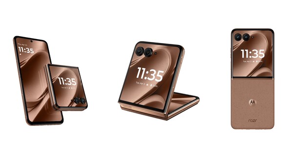 Motorola Razr 50 Ultra Pantone Color of the Year 2025 edition. (Источник изображения: Motorola)
