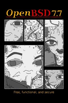 OpenBSD 7.7 теперь доступна с многочисленными улучшениями (Источник изображения: OpenBSD)