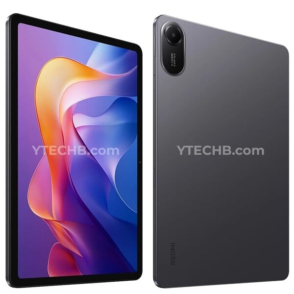 Redmi Pad 2 будет иметь металлический корпус, но измененный остров камеры. (Источник изображения: Ytechb)