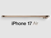 Неофициальный рендер слухов о iPhone 17 Air. (Источник изображения: MacRumors - отредактировано)