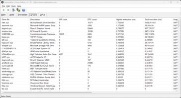 LatencyMon - драйвер