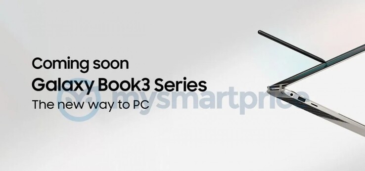 Ноутбуки Samsung Galaxy Book3. Рекламный материал Samsung (Изображение: MySmartPrice)