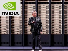 Дженсен Хуанг выступает на выставке CES 2026, рассказывая о решениях Nvidia в области искусственного интеллекта (Источник изображения: Блог Nvidia с правками)