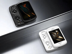 В Anbernic RG Slide используется пружинный рельс для перемещения 4,7-дюймового дисплея вперед и назад. (Источник изображения: Anbernic)