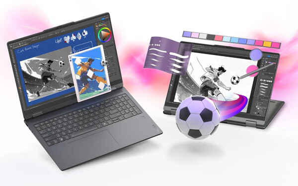 16-дюймовый вариант Yoga 7i 2-в-1 Gen 11 Aura Edition. (Источник изображения: Lenovo)