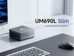 Minisforum UM690L Slim может питаться от порта USB4. (Источник изображения: Minisforum)