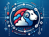 Демон управления услугами GNU Shepherd неофициальный логотип (Источник изображения: Сгенерировано с помощью DALL-E 3)