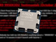Нынешние процессоры AMD X3D, такие как Ryzen 7 9800X3D и Ryzen 9 9950X3D, полагаются на один блок 3D V-Cache объемом 64 МБ. (Источник изображения: Notebookcheck, Moore's Law Is Dead на YouTube, отредактировано)