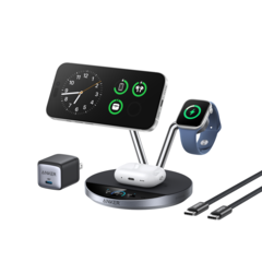 Компания Anker продемонстрировала на выставке IFA 2025 несколько периферийных устройств для зарядки (источник изображения: Anker)