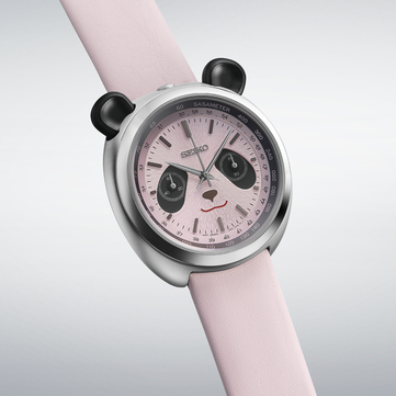 Хронограф Seiko power design project «панда» в белом цвете